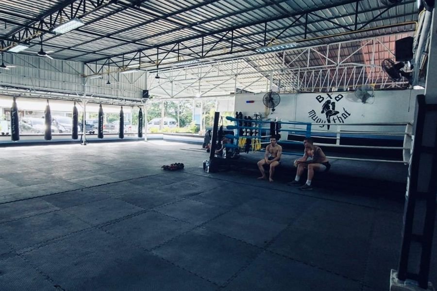 BXB Fight Lab boxing ring