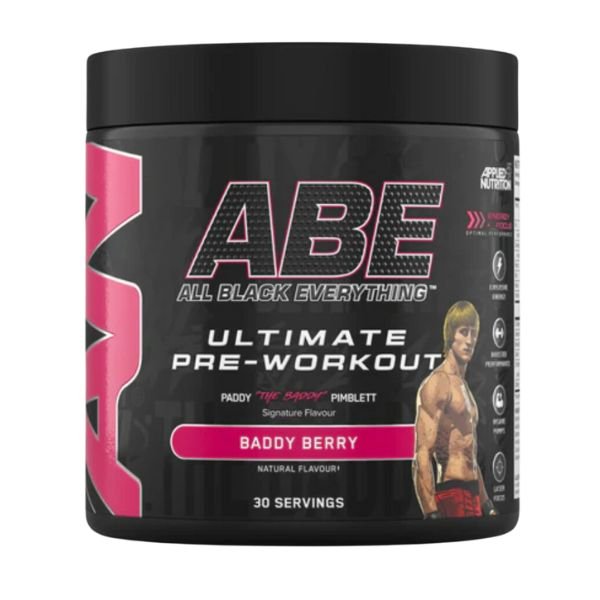 Applied Nutrition - ABE All Black Everything Ultimate Pre-Workout - Baddy Berry - available at BXB Fight Lab in Lamai Koh Samui