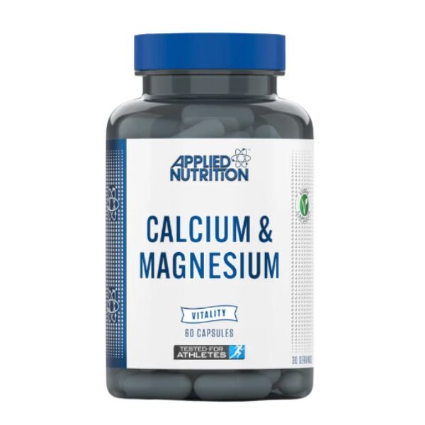 Applied Nutrition - Calcium & Magnesium - 60 capsules - available at BXB Fight Lab in Lamai Koh Samui