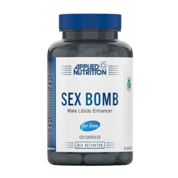 Applied Nutrition - Sex Bomb for him - 120 capsules - supplement available at BXB Fight Lab in Lamai Koh Samui