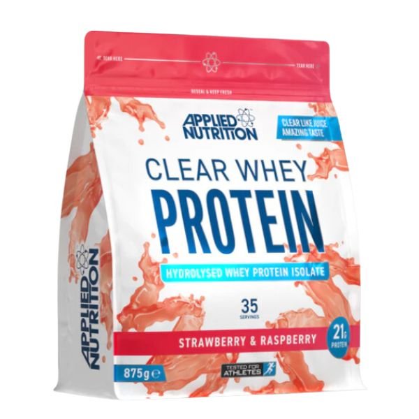 Applied Nutrition Clear Whey Protein Strawberry and Raspberry available at BXB Fight Lab Lamai Koh Samui