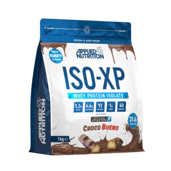 Applied Nutrition ISO-XP 1kg Choco Bueno available at BXB Fight Lab in Lamai Koh Samui