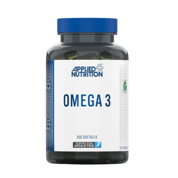 Applied Nutrition - Omega 3 - 100 softgels - supplement available at BXB Fight Lab in Lamai Koh Samui