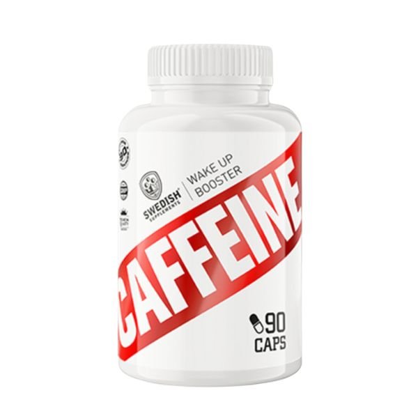Swedish Supplements - Caffeine - 90 caps - supplement available at BXB Fight Lab in Lamai Koh Samui