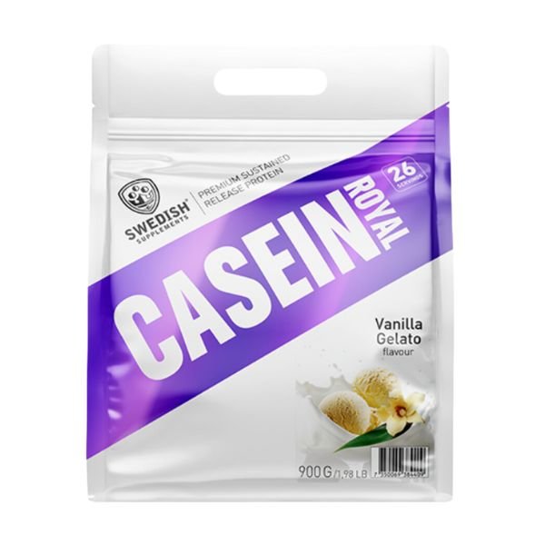 Swedish Supplements - Casein Royal - Vanilla Gelato - supplement available at BXB Fight Lab in Lamai Koh Samui