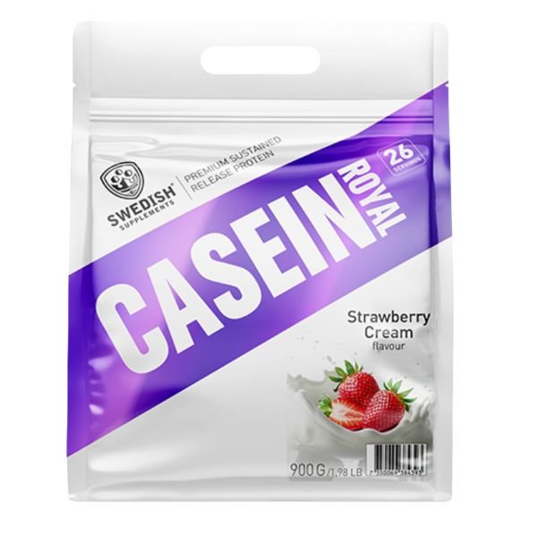 Swedish Supplements - Casein Royal - Strawberry Cream - supplement available at BXB Fight Lab in Lamai Koh Samui