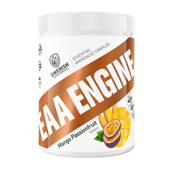 Swedish Supplements - EAA Engine - Mango Passionfruit - supplement available at BXB Fight Lab in Lamai Koh Samui
