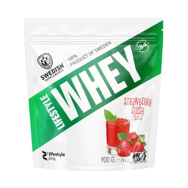 Swedish Supplements - Lifestyle Whey - Strawberry - supplement available at BXB Fight Lab in Lamai Koh Samui