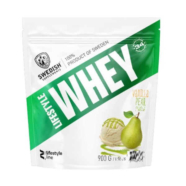 Swedish Supplements - Lifestyle Whey - Triple Vanilla Pear - supplement available at BXB Fight Lab in Lamai Koh Samui
