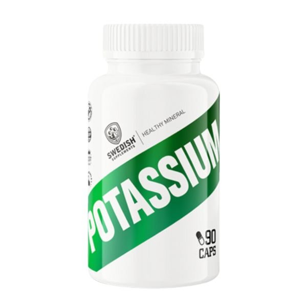 Swedish Supplements - Potassium - 90 caps - supplement available at BXB Fight Lab in Lamai Koh Samui