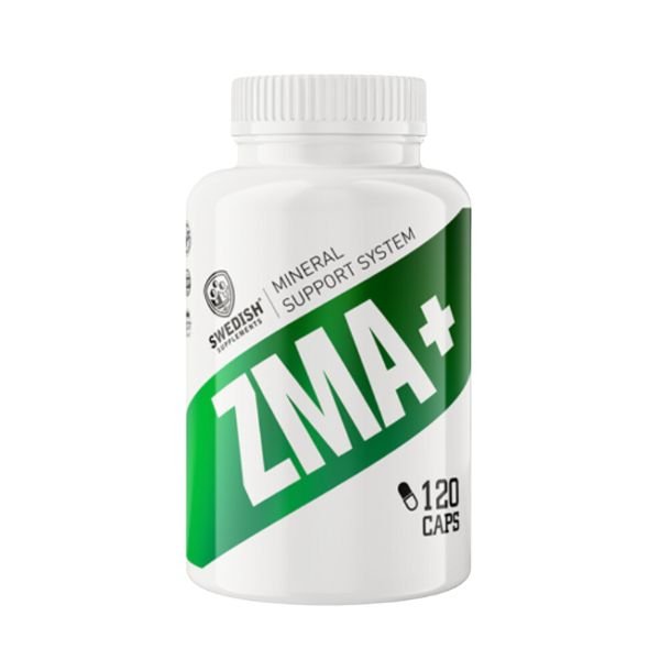 Swedish Supplements - ZMA + - 120 caps - supplement available at BXB Fight Lab in Lamai Koh Samui
